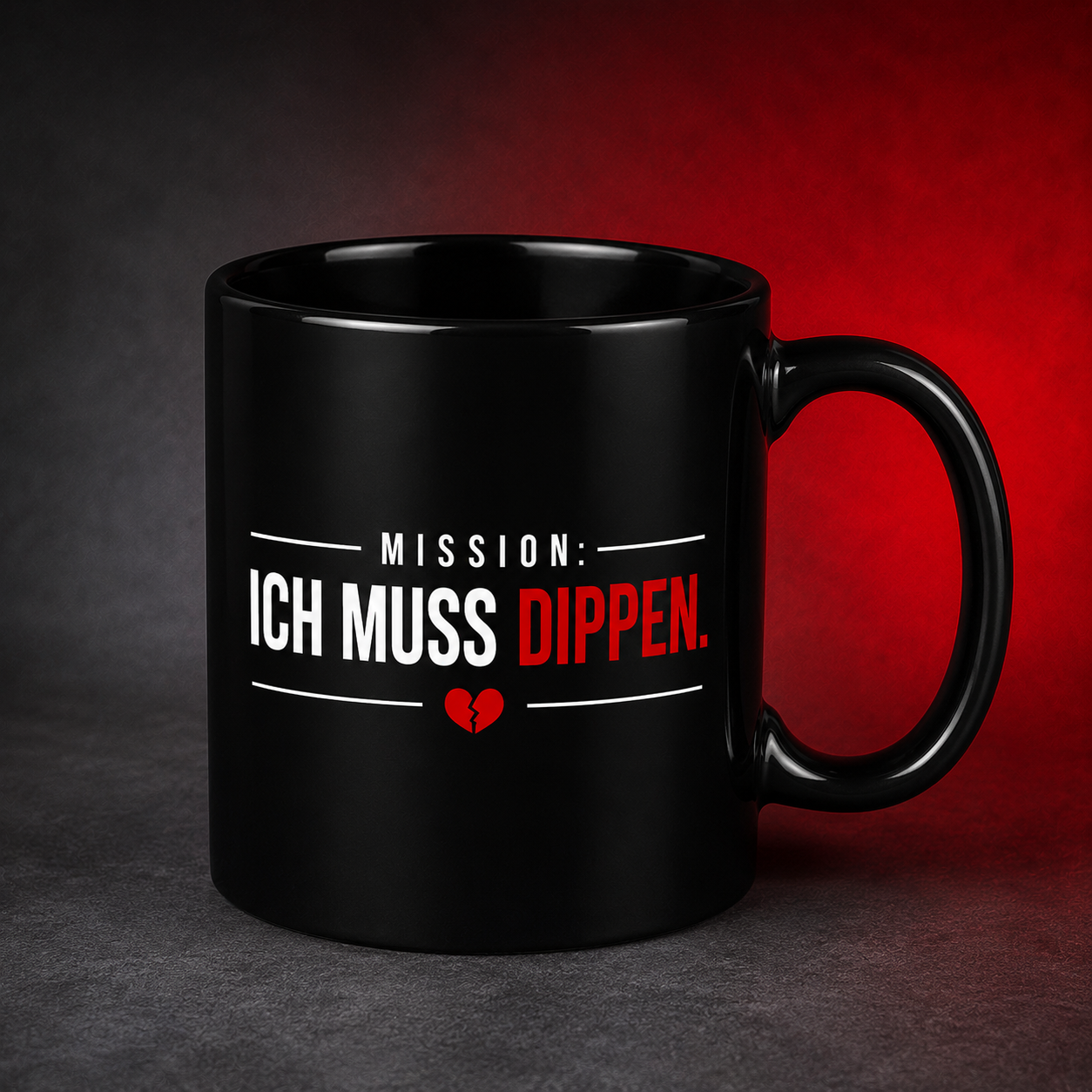 Ich Muss Dippen Tasse – Dipp Song Kaffeetasse Weiß Offizielles Merch